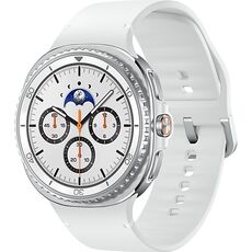 Galaxy Watch8 Classic | 46 мм | 4G LTE | White | Sport/White | M/L, Размер: 46 мм, Цвет: White, Тип ремешка: Sport, Цвет ремешка: White, Размер ремешка: M/L, Подключение часов: Bluetooth / Wi-Fi + 4G LTE